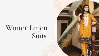 5 Best Winter Linen Suits for Women at Lowest Prices in United Kingdom | Linen Suit Collection by Mahham Collection