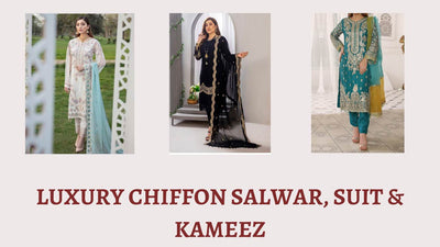 Feel Light In This Chiffon Salwar Suit And Look Elegant | Pakistani Salwar Kameez in United Kingdom