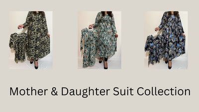 Mother & Daughter Suit to Spark Your Beauty | Best Quality Mother Daughter Combo Dress