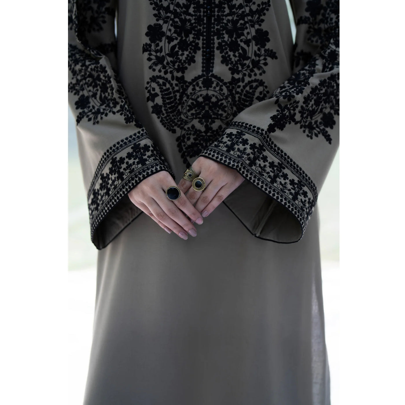 Sandy Beige Embroidered Dhanak | with Pashmina Shawl Winter| Collection by Casuallite