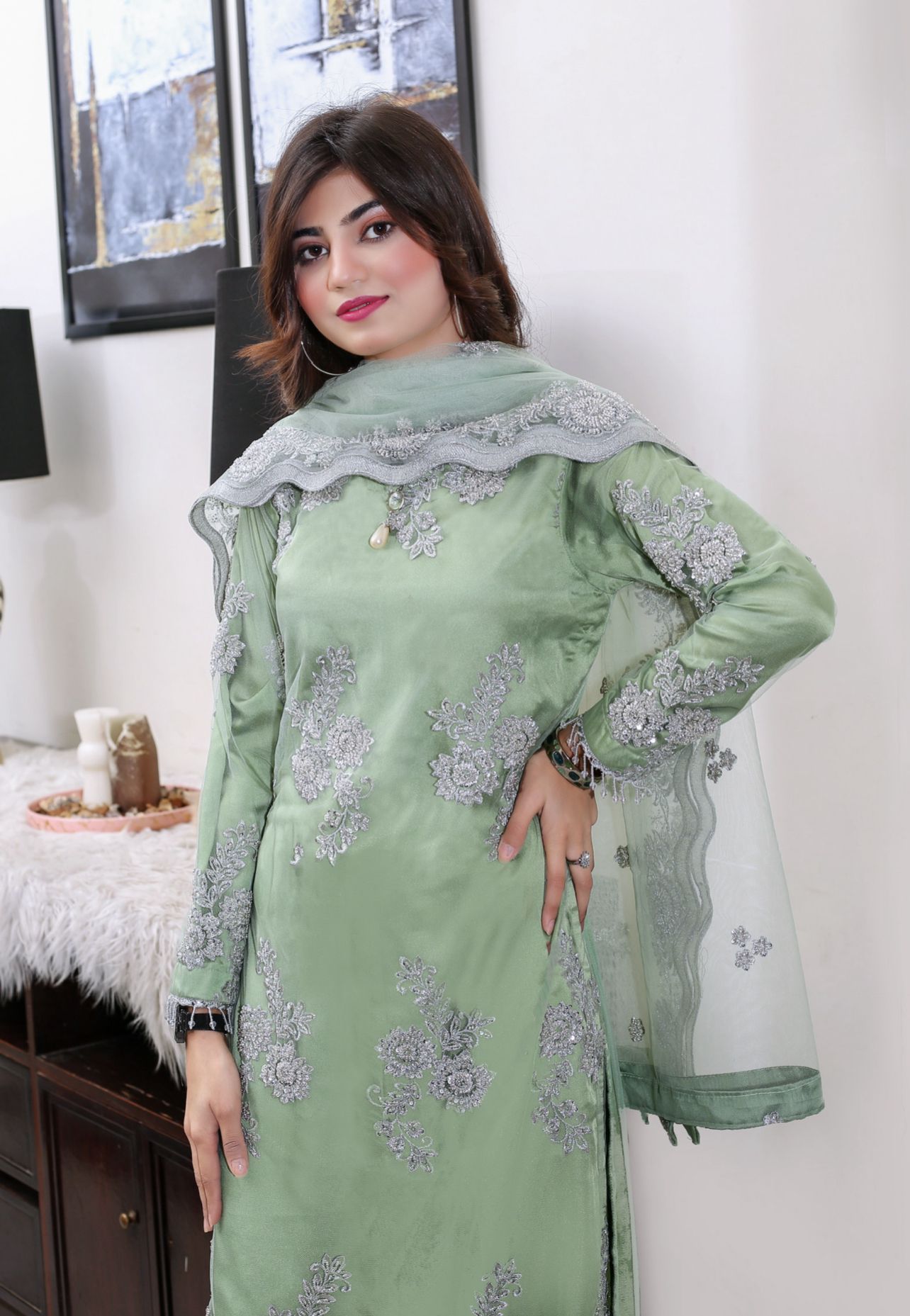 Mahham Luxury Collection Green D-5