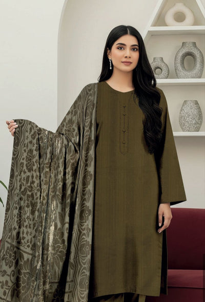 Doria Dhanak Winter | Collection Ready to Wear  With Plachi Shawal |  Asian Clothes