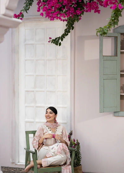 Luxury Embroidered Cotton Festive Edition Off-White AL-858