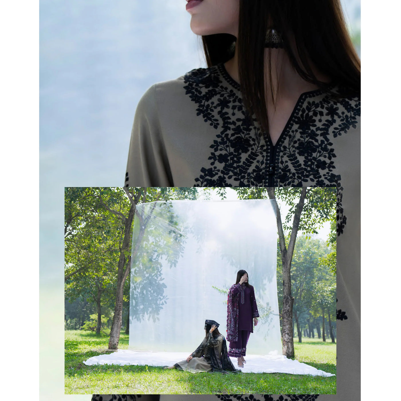 Sandy Beige Embroidered Dhanak | with Pashmina Shawl Winter| Collection by Casuallite