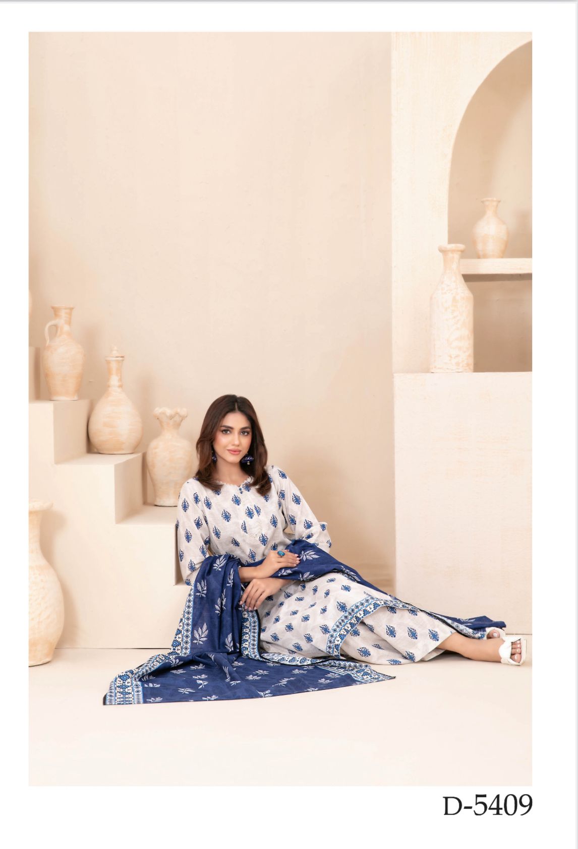 3 Piece Ready To Wear Tawakkal Khaddar Collection