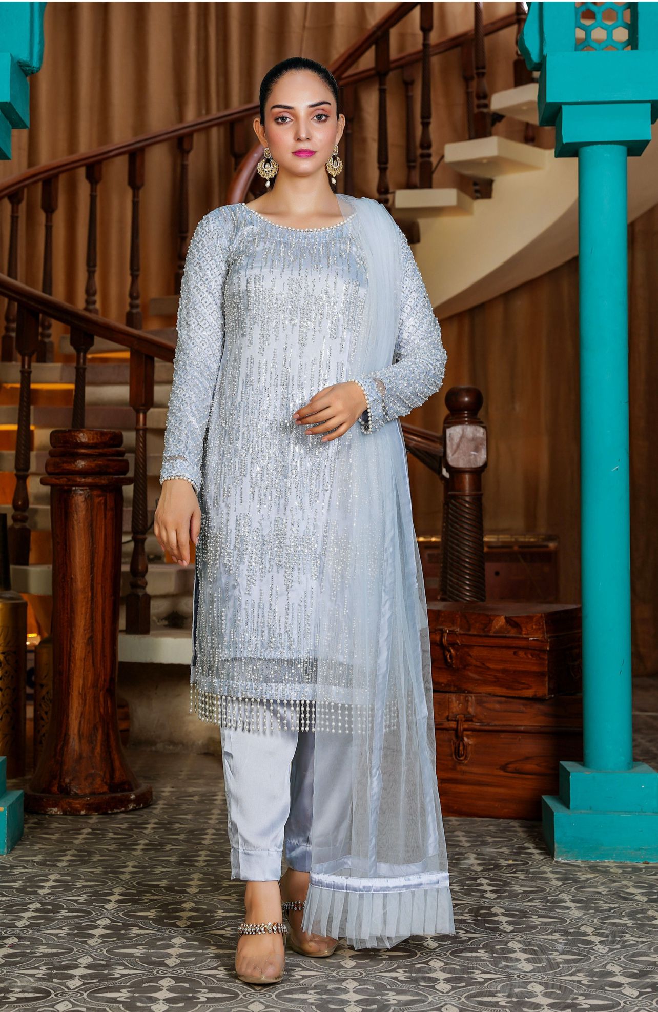 Mahham Luxury Collection Sky blue  D-16