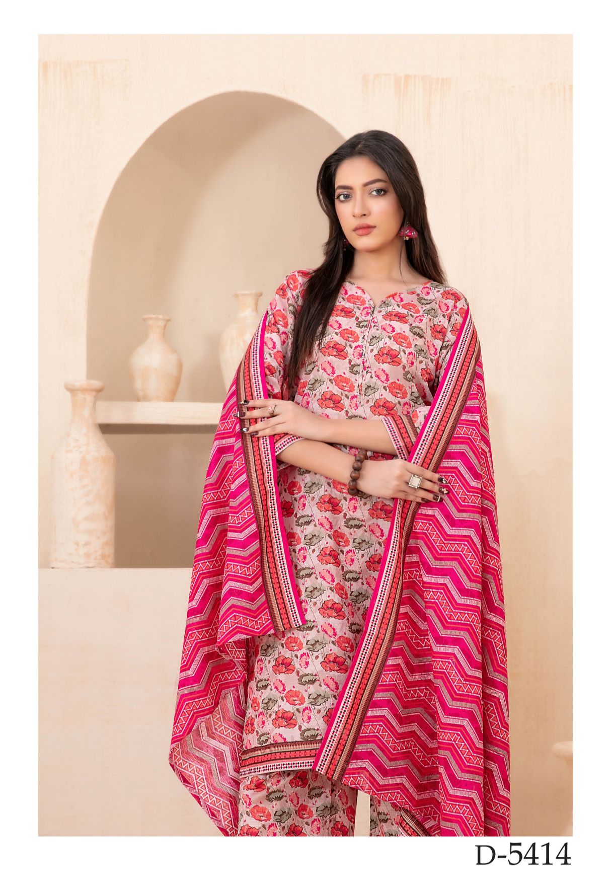 3 Piece Ready To Wear Tawakkal Khaddar Collection