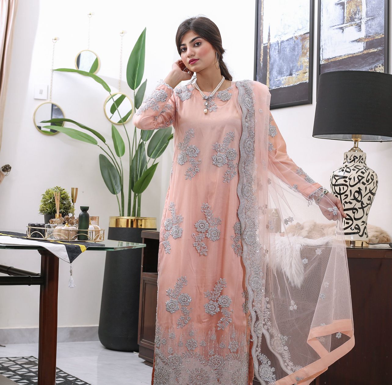 Mahham Luxury Collection Peach D-6