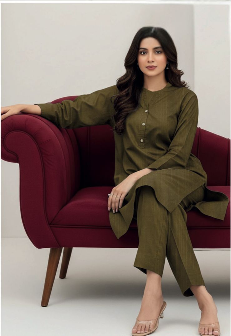 Doria Dhanak Winter | Collection Ready to Wear  With Plachi Shawal |  Asian Clothes