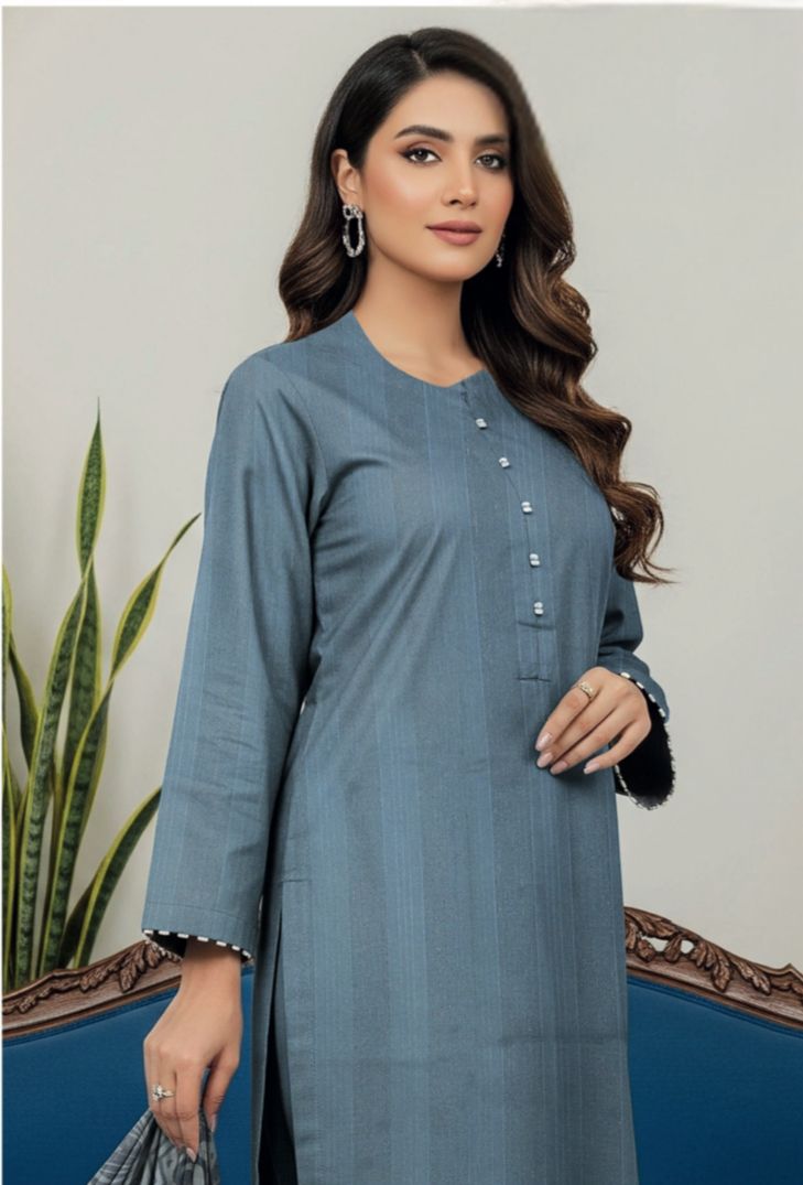 Doria Dhanak Winter | Collection Ready to Wear  With Plachi Shawal |  Asian Clothes