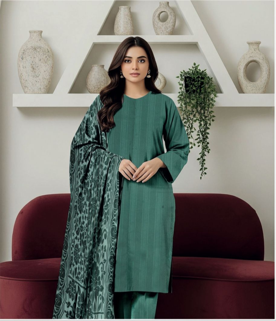Doria Dhanak Winter | Collection Ready to Wear  With Plachi Shawal |  Asian Clothes