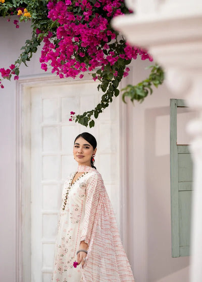 Luxury Embroidered Cotton Festive Edition Off-White AL-858