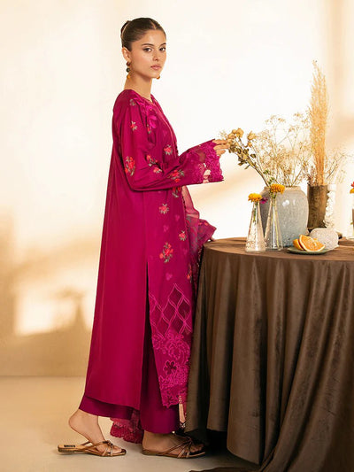 Raj Bari  Embroidered | Lawn Designer Suit With | Embroidered Dupatta