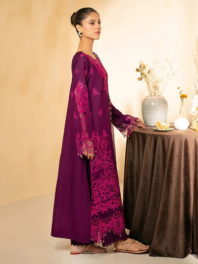 Raj Bari  Embroidered | Lawn Designer Suit With | Embroidered  Dupatta
