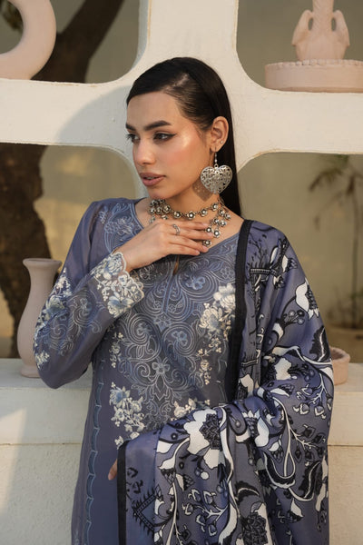 WINTER LINEN 3 PIECE| DESIGNER EMBROIDERED |READY TO WEAR SUIT
