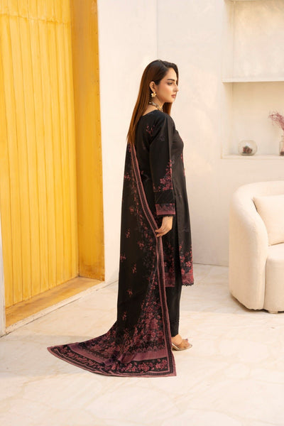 DHANAK 3 PIECE| DESIGNER EMBROIDERED |READY TO WEAR SUIT