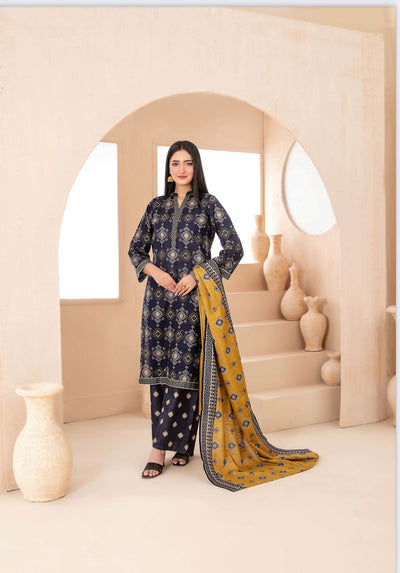3 Piece Ready To Wear Tawakkal Khaddar Collection