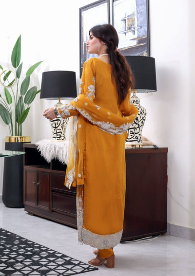 Mahham Luxury Collection Mustard  D-4