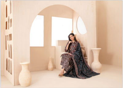 3 Piece Ready To Wear Tawakkal Khaddar Collection