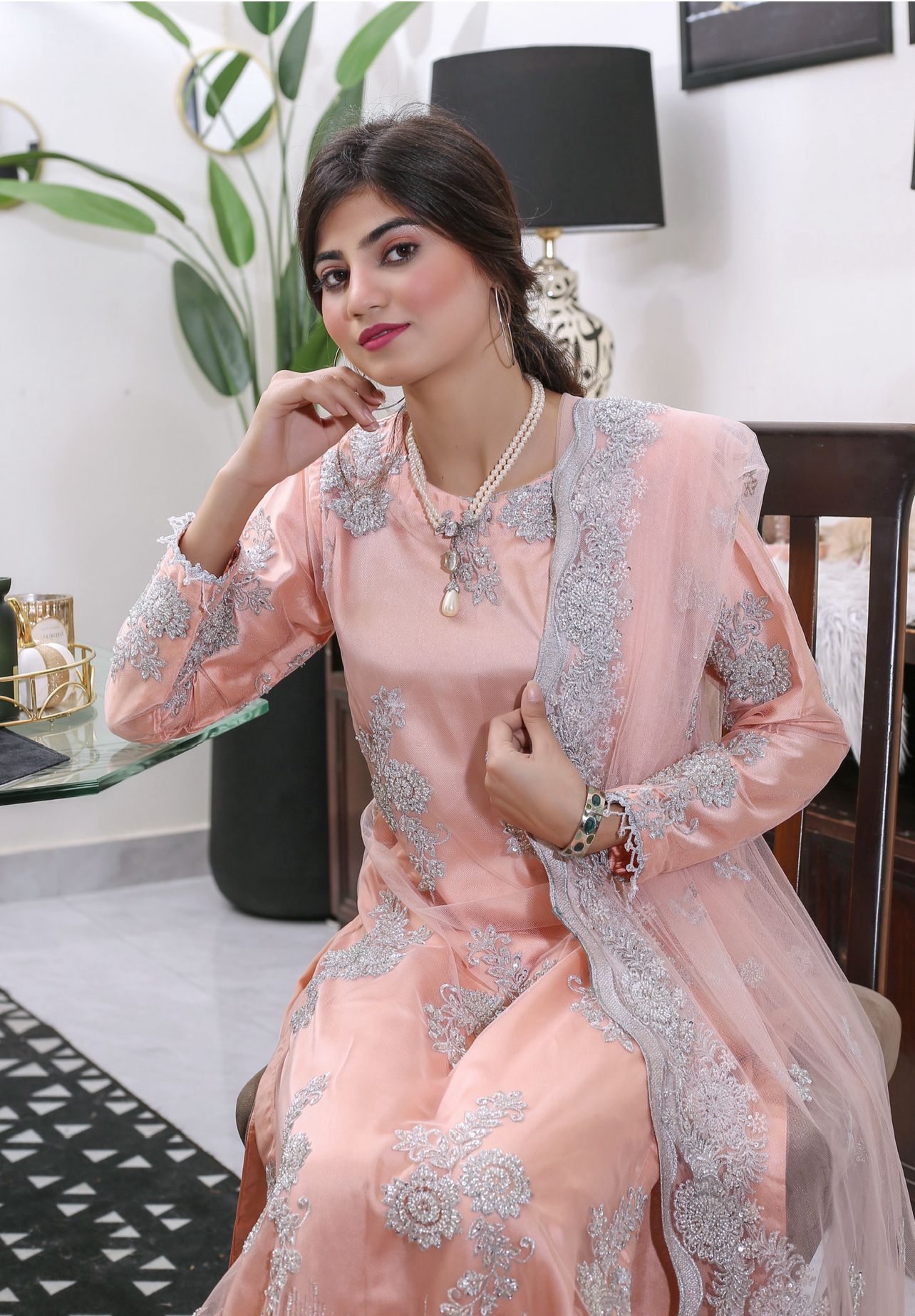 Mahham Luxury Collection Peach D-6