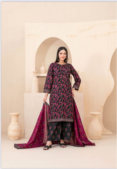 3 Piece Ready To Wear Tawakkal Khaddar Collection