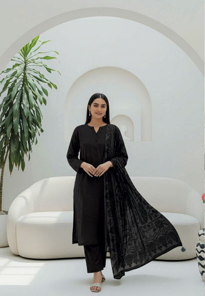 Doria Dhanak Winter | Collection Ready to Wear  With Plachi Shawal |  Asian Clothes