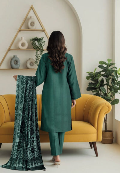 Doria Dhanak Winter | Collection Ready to Wear  With Plachi Shawal |  Asian Clothes