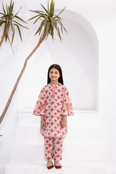 AL-401 - Readymade - Kids Jacquard Luxury Lawn Collection by Ally's 2024